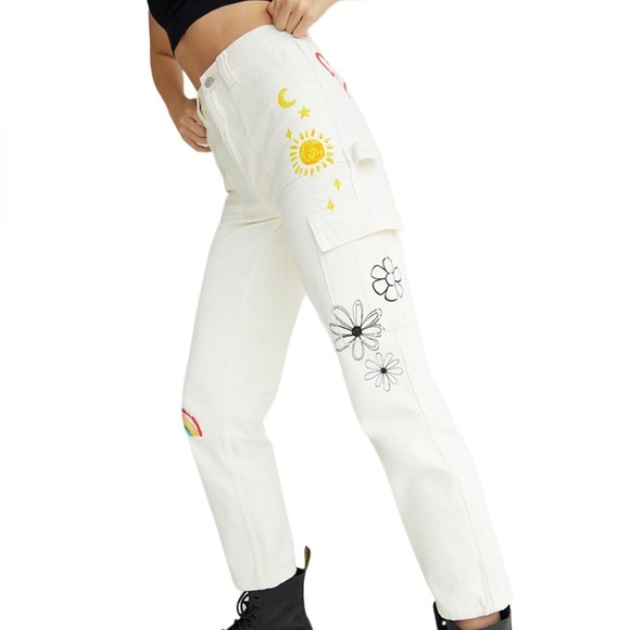 PacSun Sketchbook Cargo Skate Pants - Picture 8 of 8